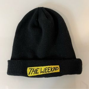 The Weekend 2015 Concert The Madness Tour Knit Hat BLACK Toque